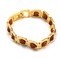 Rudraksha Bracelet for Men Gold Plated Designer Himalayan Bead Bracelet 5-mukhi Face Rudraksha Bead Golden Color Stylish Spiritual Jewelry for Positive Energy, Prosperity